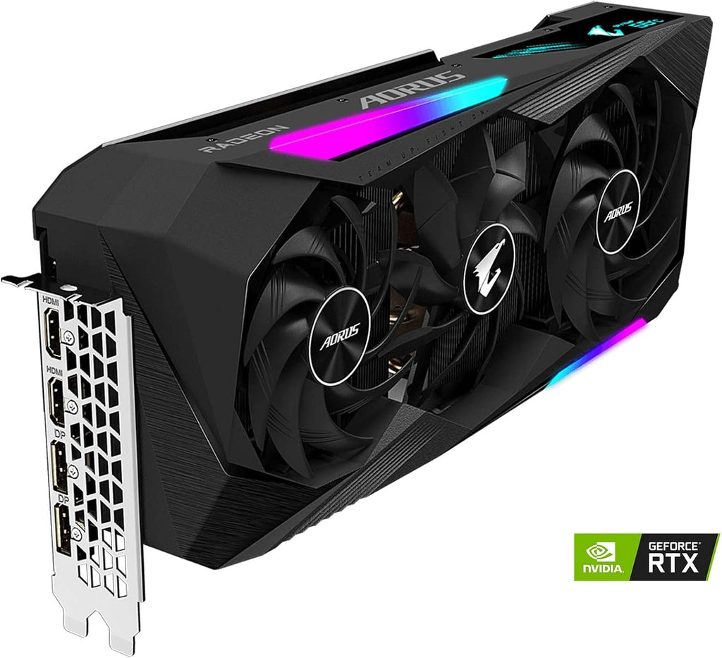 AORUS Radeon RX 6900 XT Master 16G Graphics Card with MAX Cover Cooling, 16GB 256-bit GDDR6, GV-R69XA AORUS M-16GD REV2.0 Video Card.