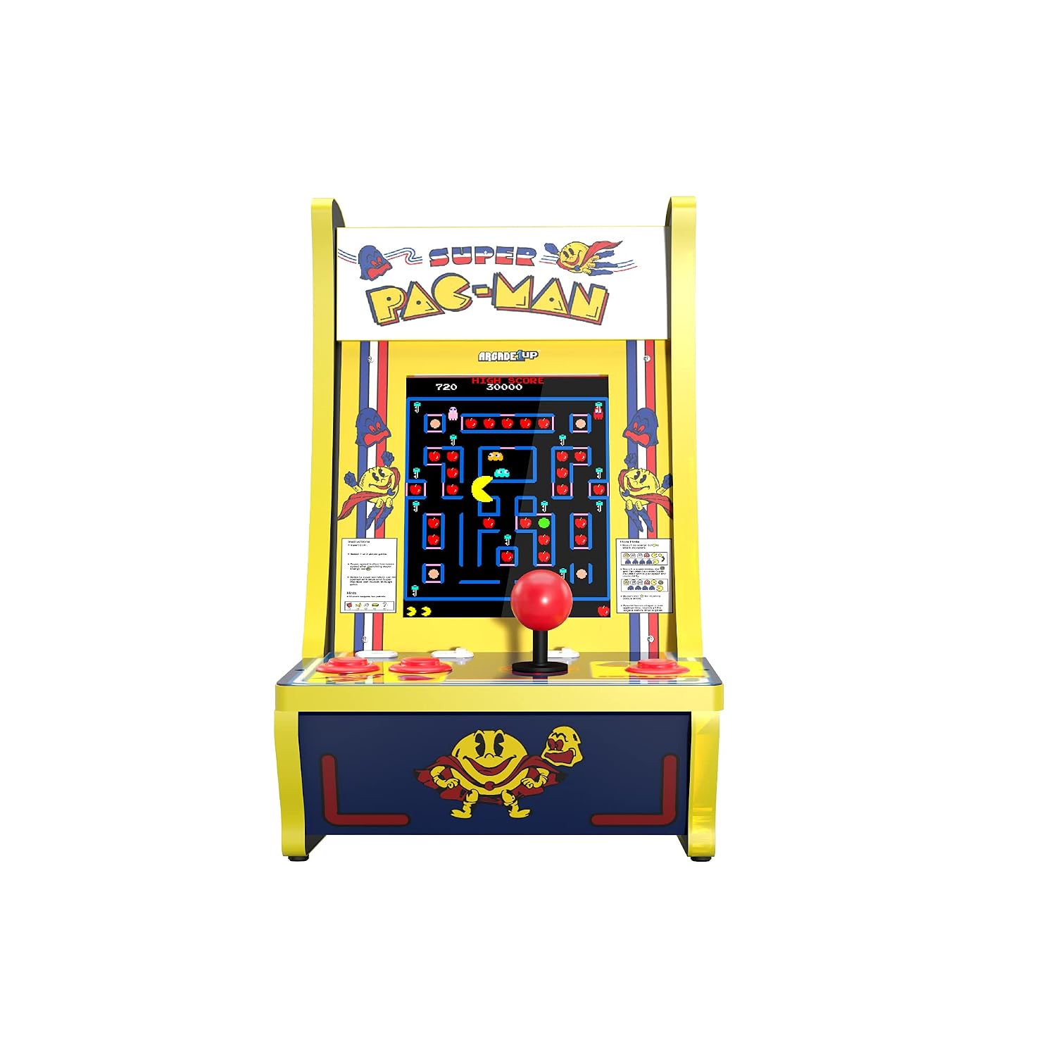 Arcade 1Up Super Pac-Man Counter-Cade - Electronic Games