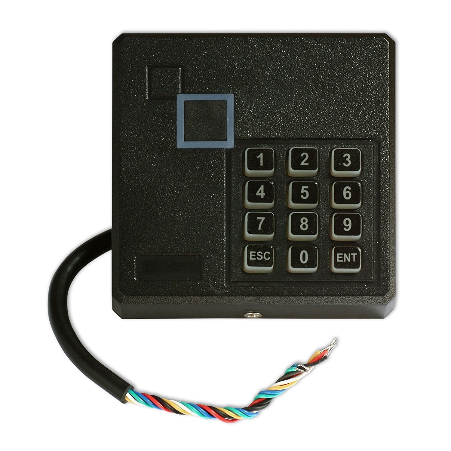 4 Doors RFID/Password Door Lock System Smart Access Control Keyless Entry Systems Keypad Reader Electric Magnetic Lock 110V Power Supply Box (Phone APP Remote Open Door)
