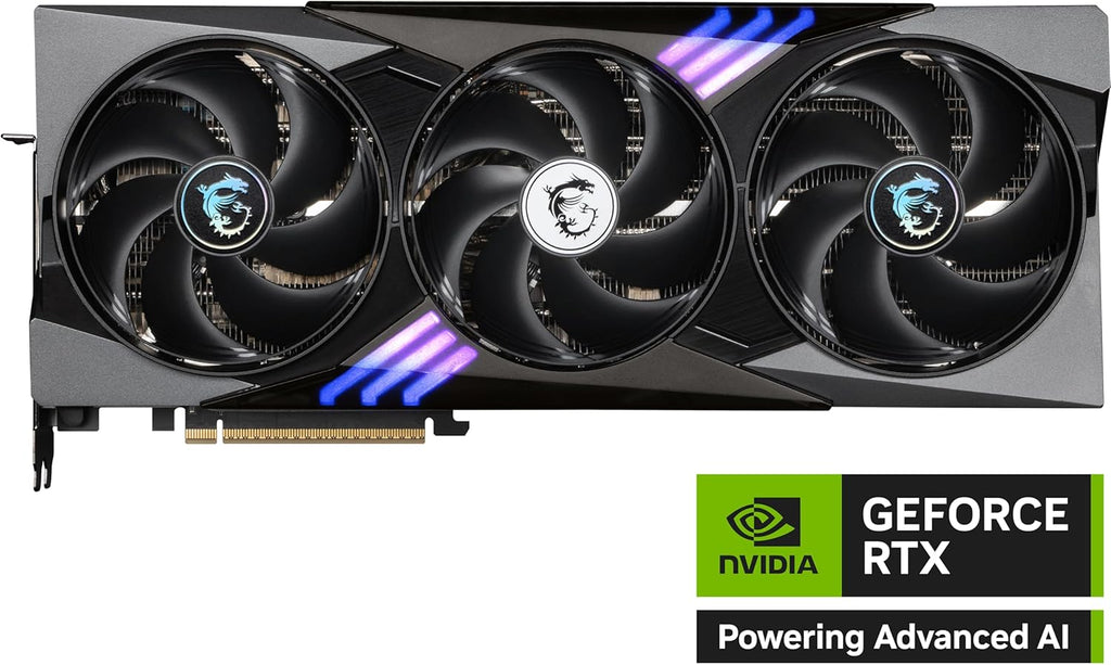 msi Gaming RTX 5090 32G Gaming Trio OC Graphics Card (32GB GDDR7, 512-bit, Extreme Performance: 2497 MHz, DisplayPort x3 2.1a, HDMI 2.1b, NVIDIA Blackwell Architecture)