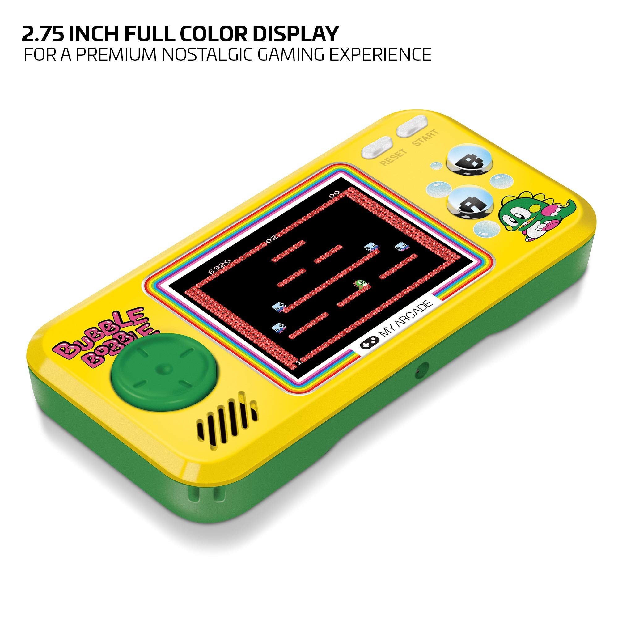 My Arcade Tetris Gamer V: Tetris Game preloaded with 200 Bonus Games, Arcade Classics, 2.5 Inch Screen
