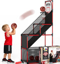 TOY Life Basketball Arcade Game Indoor for Kids - Basketball Shooting Game for Boys Age 4 5 6 7 8, Portable Basketball Hoop Arcade Set for Boys 8-12