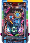 Merchant Ambassador Electronic Arcade Pro Pinball - Light & Sound Tabletop Game, Dual LED Scoreboard, 10 Professional-Grade Features, Adults Kids Age 6+