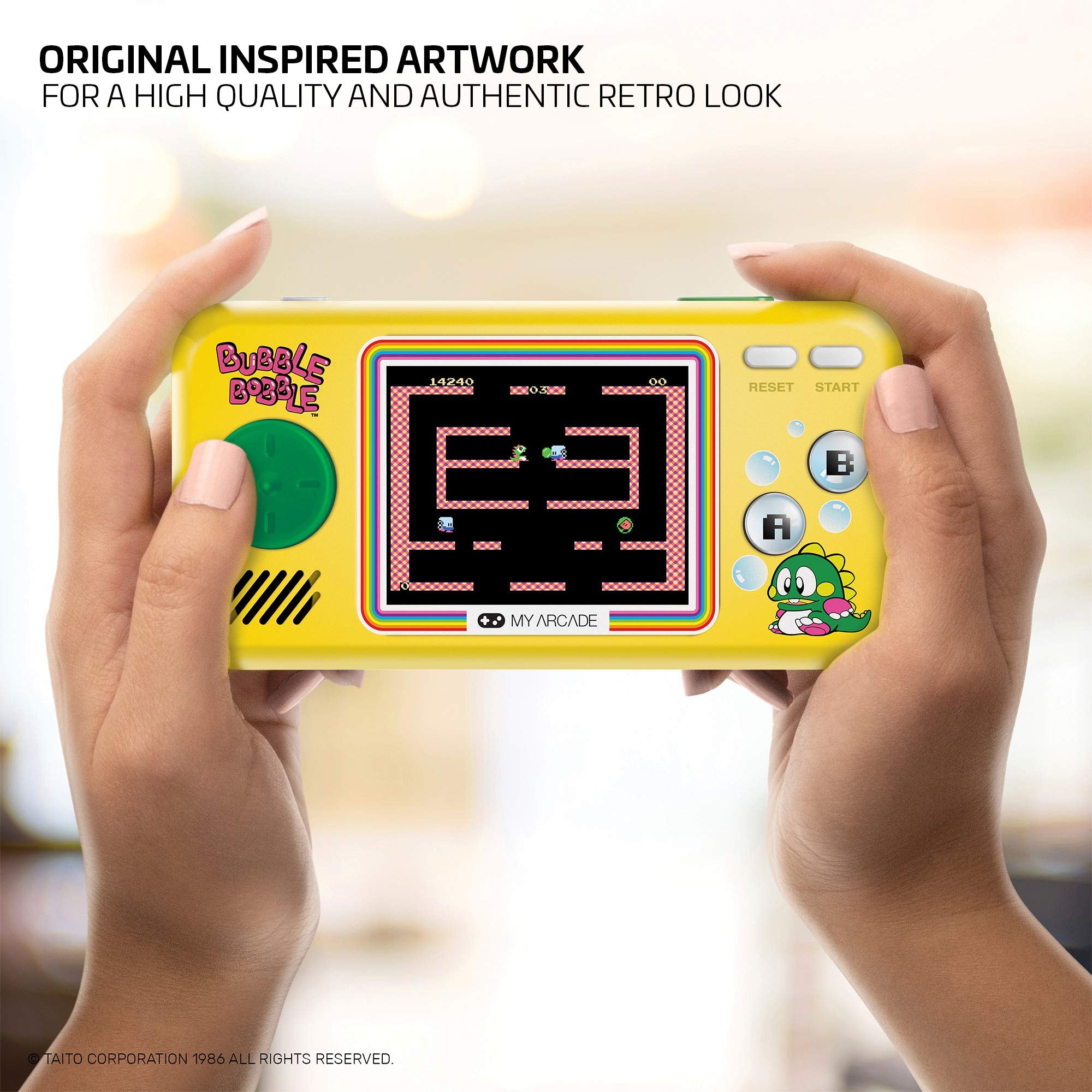 My Arcade Tetris Gamer V: Tetris Game preloaded with 200 Bonus Games, Arcade Classics, 2.5 Inch Screen