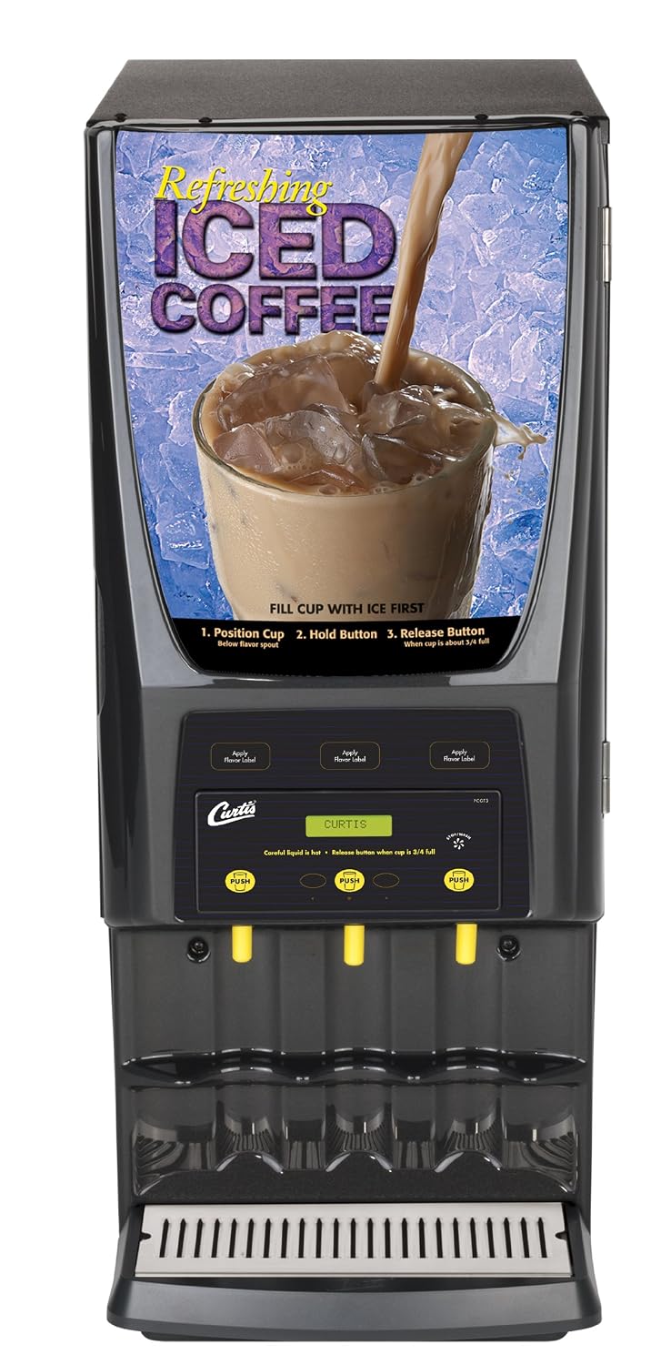 Wilbur Curtis G3 System 3 Station Iced Coffee (One 5 Lb And Two 10 Lb Hopper) - Commercial Iced Coffee Machine - PCGT3900 (Each)