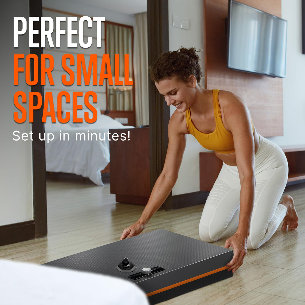 SQUATZ Pluto Board Smart Home Gym Version I 100 LBS Resistance, Multifunctional All in One Gym, Single Cable Weight Machine with Multiple Training Modes, Home Gym Equipment for a Full Body Workout