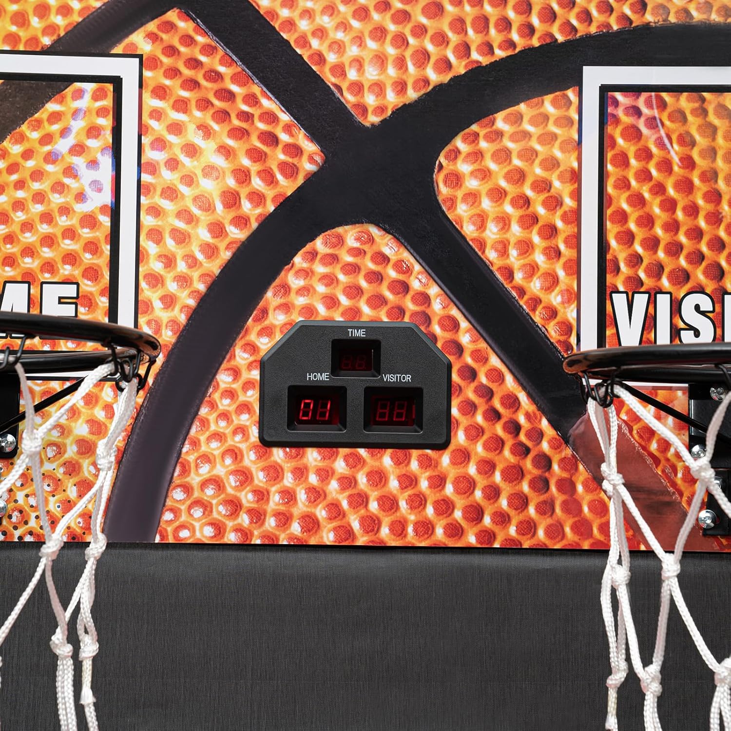 Dual Shot Arcade Basketball, Arcade Basketball Fun At Home, with Led Electronic Scorer and Timer, 8 Game Modes,Easy Folding for Storage, for in Homes, Game Halls, Shopping Malls, Outdoors