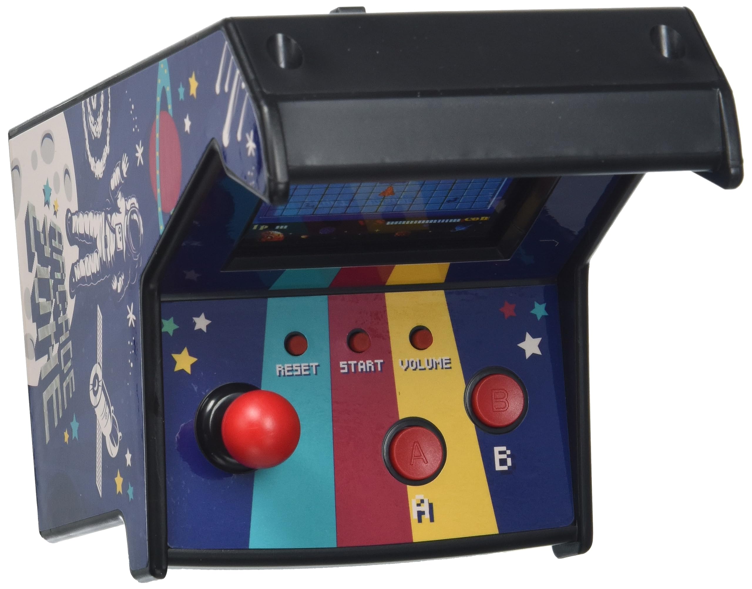 Legami - Mini Arcade Video Game, 152 Games, with Lights and Sounds, Adjustable Volume, in English, 5.7x9.5 cm