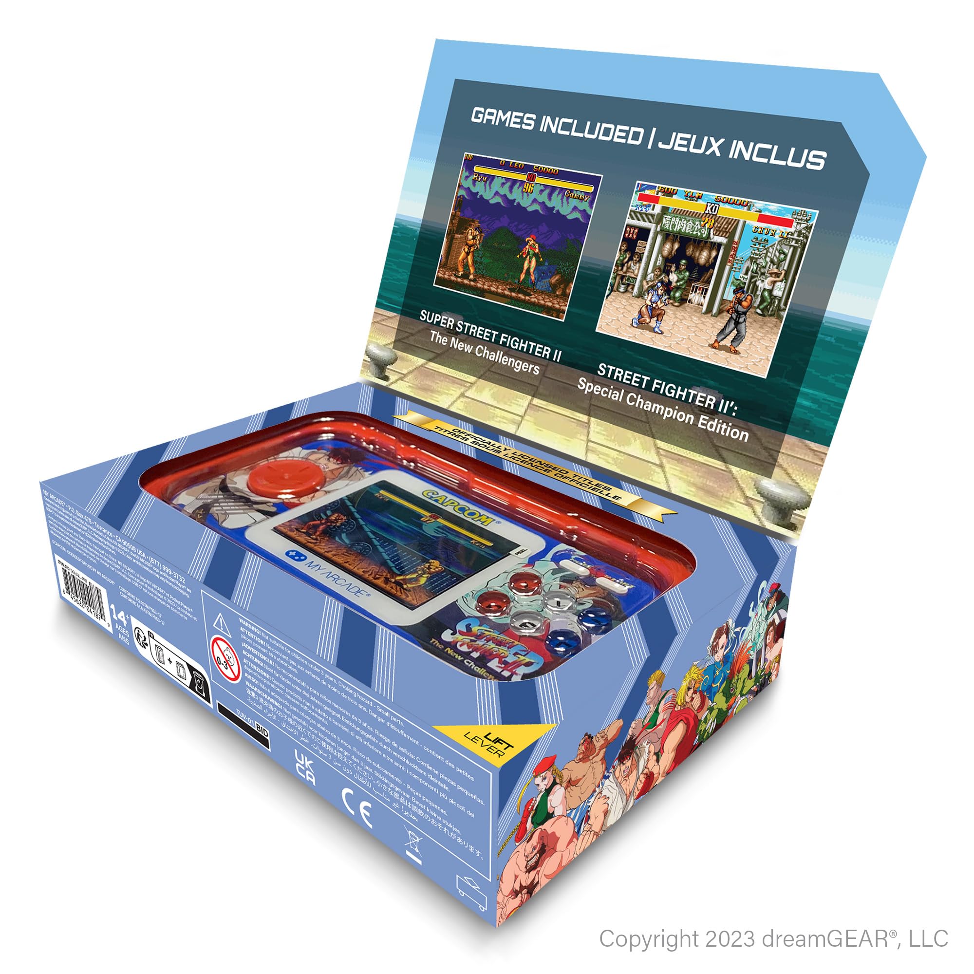 My Arcade Pac-Man Pocket Player Pro: 2.75" Color Display, Retro Gaming Consoles, Arcade Classics, Family Game Night, Retro Mini