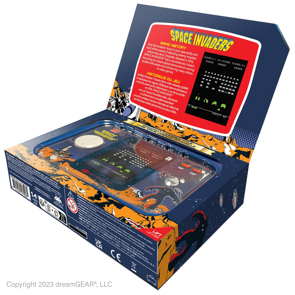 My Arcade Pac-Man Pocket Player Pro: 2.75" Color Display, Retro Gaming Consoles, Arcade Classics, Family Game Night, Retro Mini