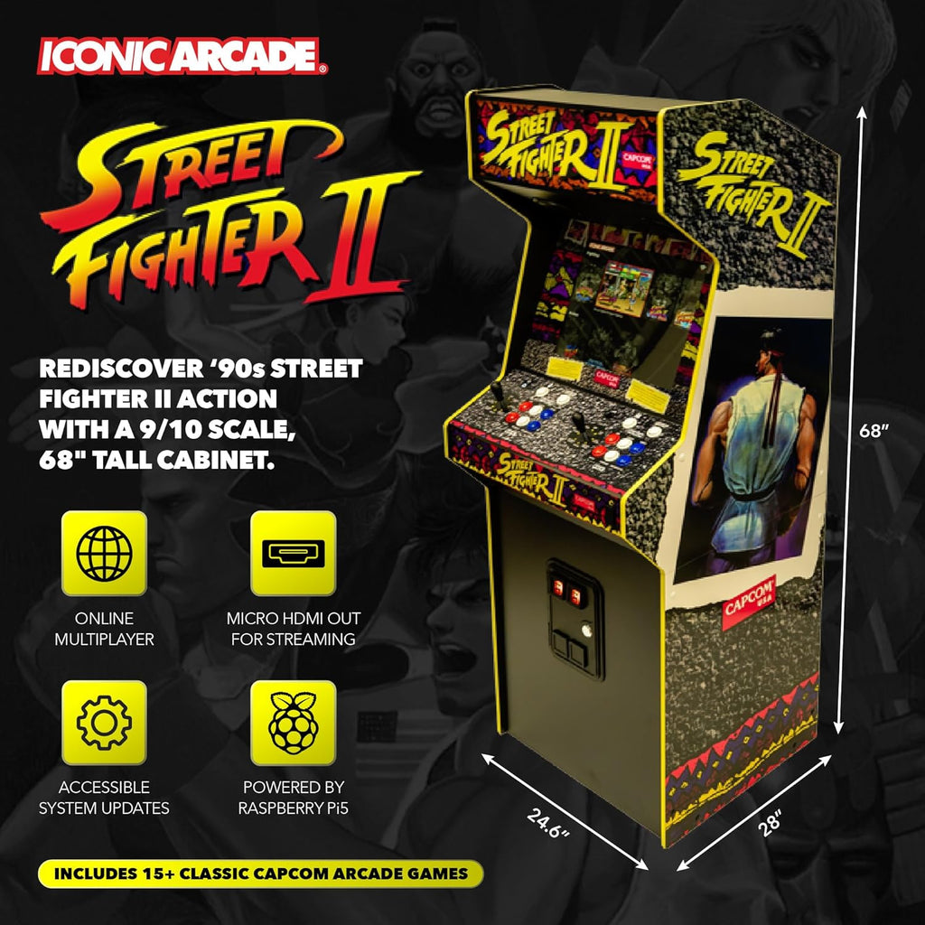 Street Fighter II: The World Warrior XT Arcade Machine
