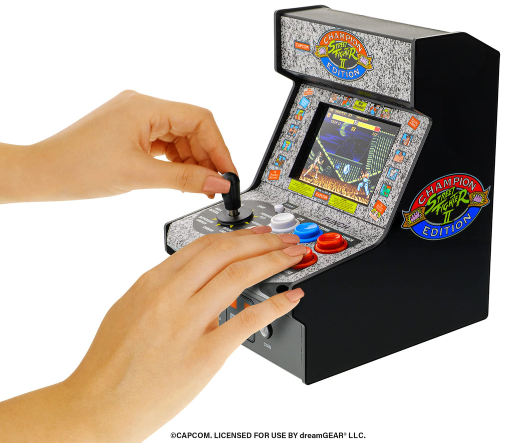 My Arcade Street Fighter 2 Champion Edition Video Game: Mini Arcade Machine, Arcade Version