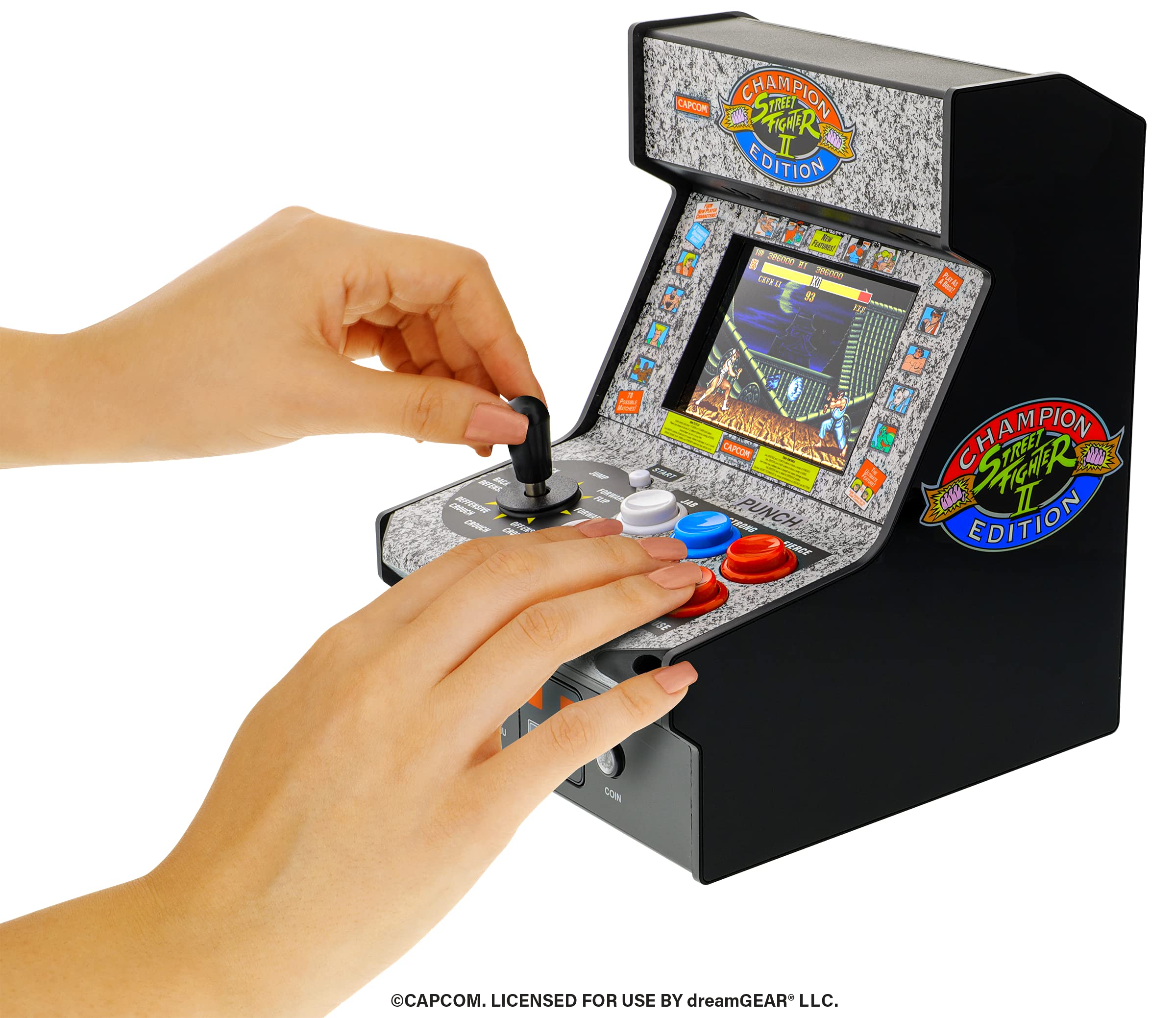 My Arcade Street Fighter 2 Champion Edition Video Game: Mini Arcade Machine, Arcade Version