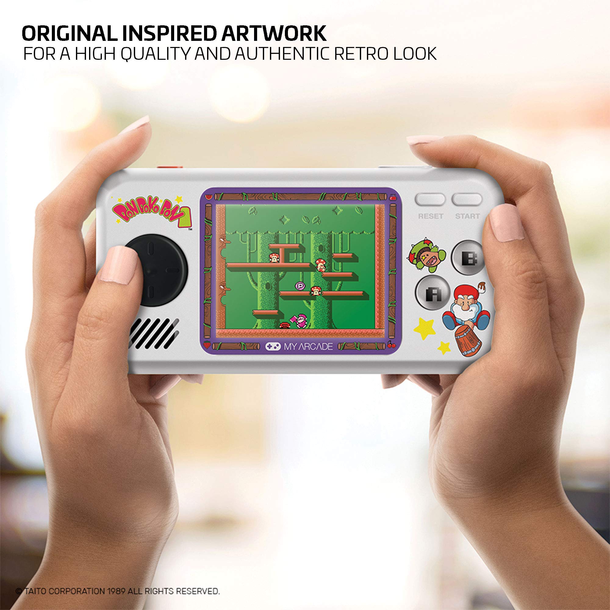 My Arcade Tetris Gamer V: Tetris Game preloaded with 200 Bonus Games, Arcade Classics, 2.5 Inch Screen