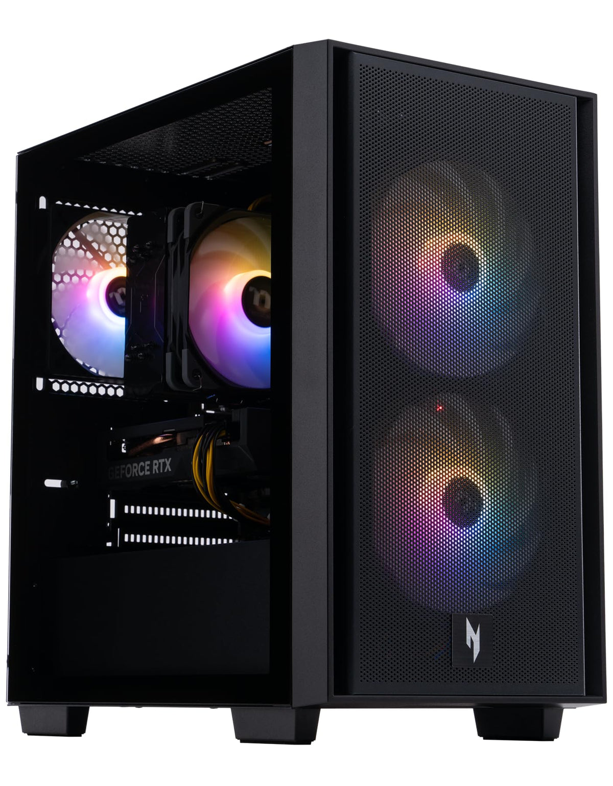 Acer Nitro 60 Gaming Desktop N60-640-UR24 i7-14700F 32GB RAM 2TB SSD | NVIDIA GeForce RTX 5070 graphics card, Windows 11 operating system, WiFi 6, Bluetooth, tool-free chassis design