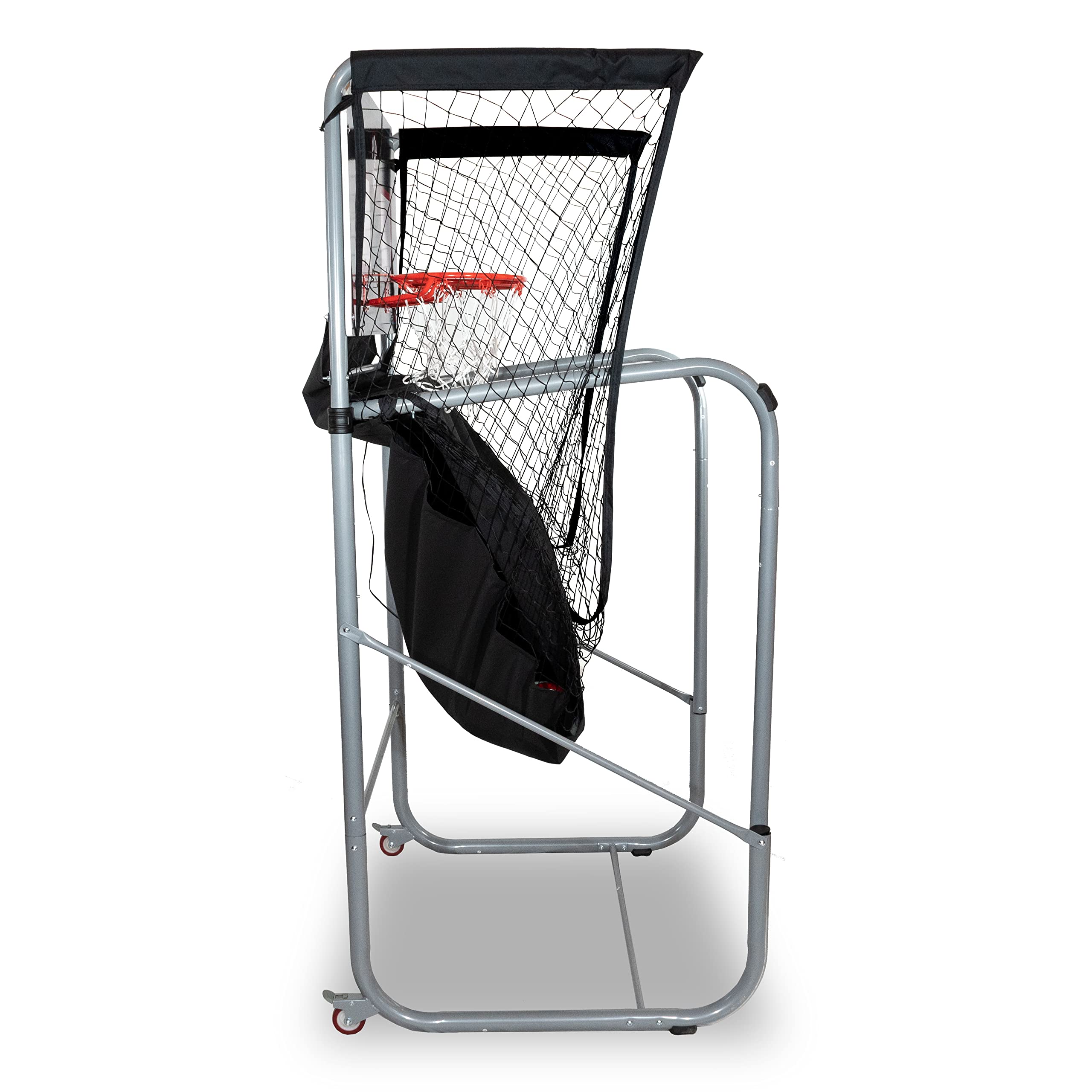Pop-A-Shot - Home Dual Shot | Arcade Basketball Game for Home | Sensor Scoring Hoop, 16 Game Modes, 7 Balls | Foldable for Easy Storage | Fun for All Players