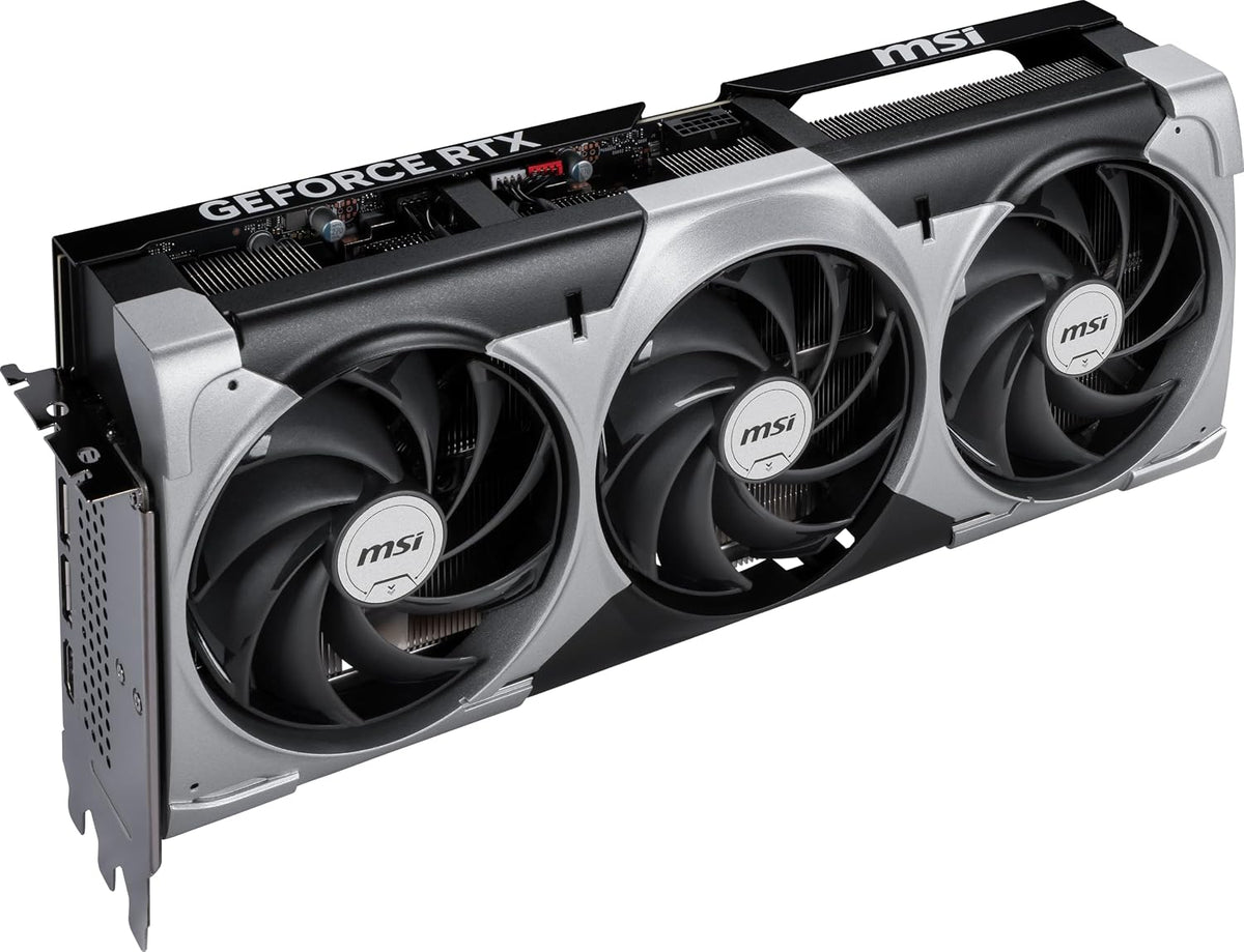 MSI NVIDIA GeForce RTX 5090 32G Ventus 3X OC Gaming Graphics Card GDDR7 512-bit, Boost Frequency up to 2452 MHz, PCIe Gen 5, DLSS 4, DP 2.1 x 3, HDMI 2.1 x 1, ATX