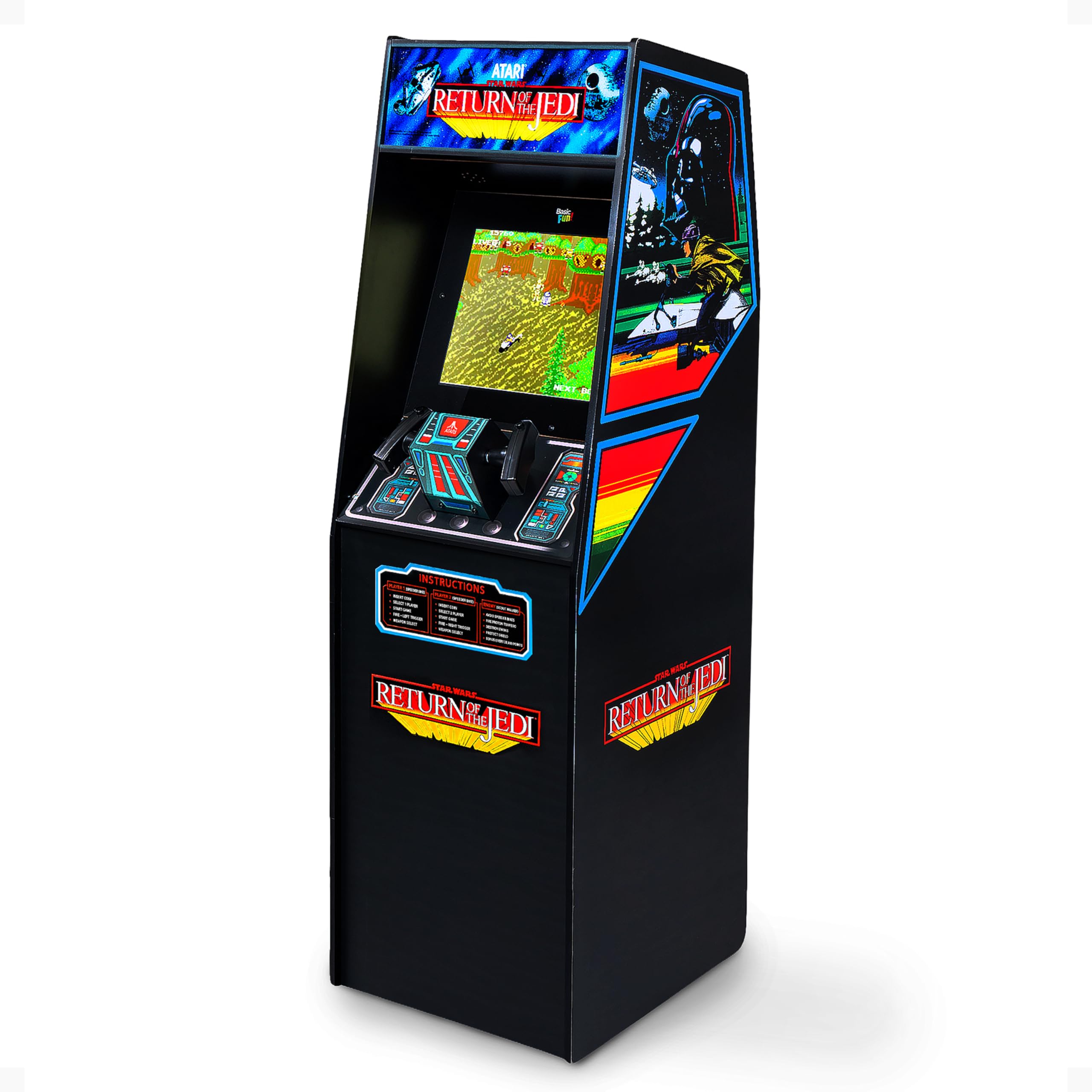 Arcade Classics - WWE Ultra Series Game Machine, 5 Games, 17" Liquid Crystal Screen - Indoor Cabinet, Retro, Gaming Console, Basement Decoration, Man Cave