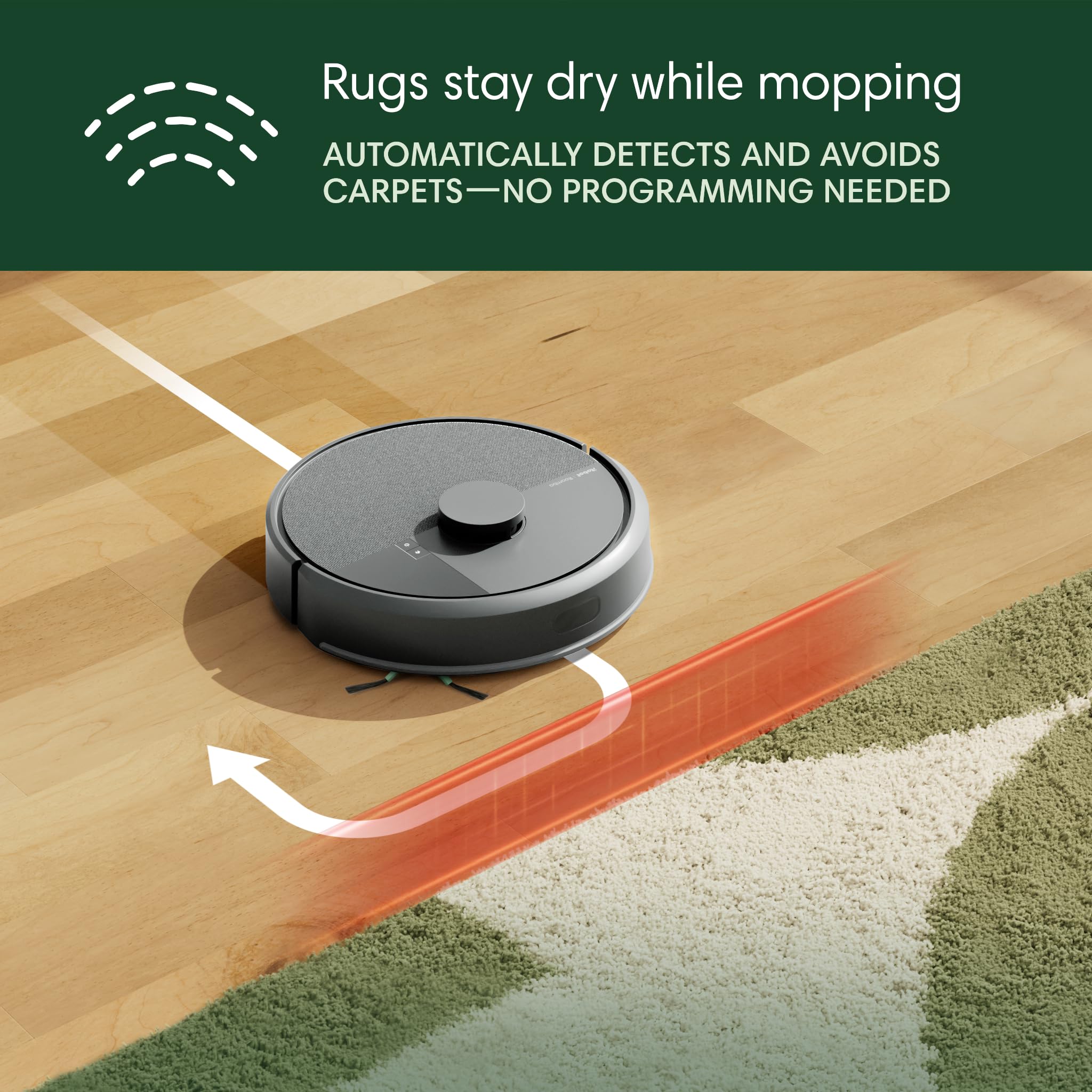 iRobot Roomba 105X Combo Robot Vacuum & Mop with AutoEmpty Dock, Self‑Emptying for Up to 75 Days, 70× Power‑Lifting Suction, Smart LiDAR Mapping, App & Voice Control, Ideal for Homes with Pets & Kids