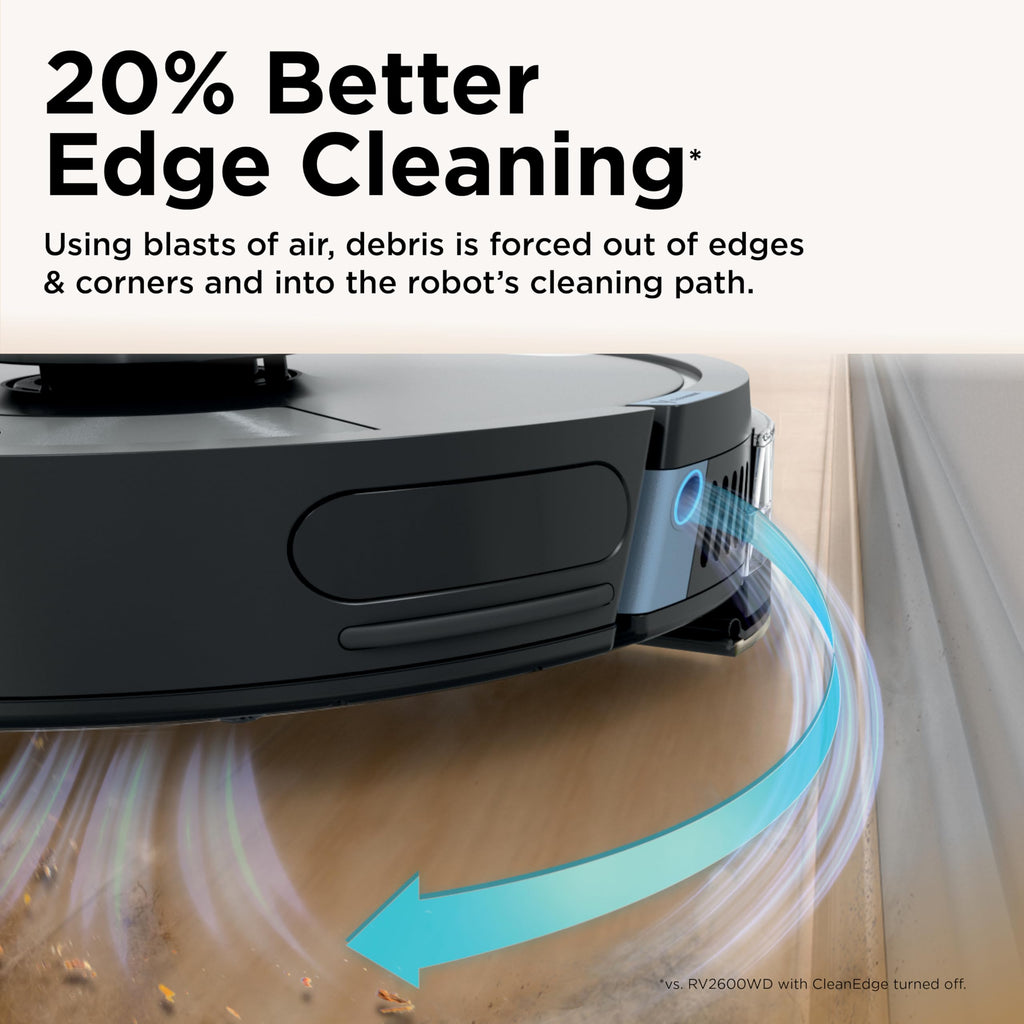 Shark Matrix Clean | Robot Vacuum Cleaner with Powerful Suction for Pet Hair, Rugs, Carpets & Hard Floors | Self-Empty Base | 60-Day Capacity | Voice Control | LiDAR Navigation | Cool Grey | AV2511AE