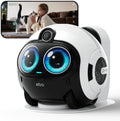 Enabot EBO Max FamilyBot AI Home Camera: 4K Camera Robot Companion, Manual Mapping, V-SLAM, 2-Way Video Call, Auto-Recharge, Smart Patrol, Gift for Long Distance, Pets, Kids & Elderly