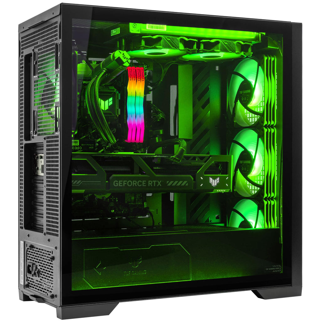 APC TUF GT302 - Intel Core Ultra 9-285K 24 core 5.7GHz - Radeon RX 9070 XT - 4TB NVMe SSD - 128GB DDR5-850W - Windows 11 Liquid Cooled Gaming Desktop PC WiFi RGB