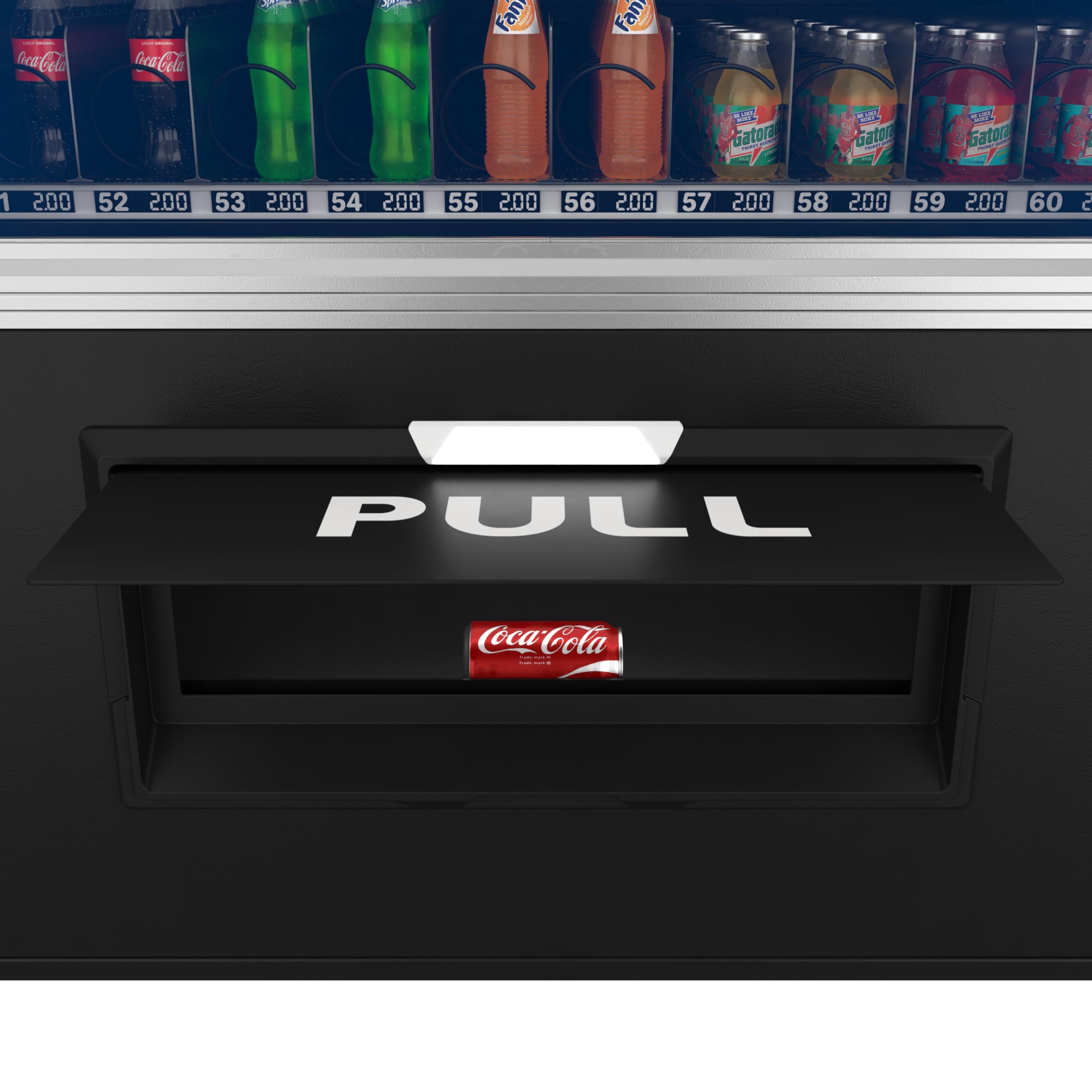 KoolMore Refrigerated Snack Vending Machine with 36 Slots Featuring a Credit Card Reader and Coin/Bill Acceptor in Black (KM-VMR-30-BCR)