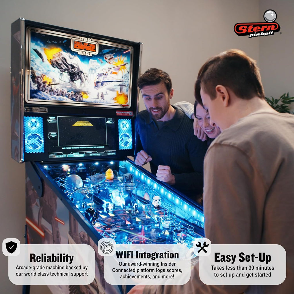 Stern Pinball Star Wars: Fall of The Empire with Insider Connected, Pro Edition Arcade Pinball Machine