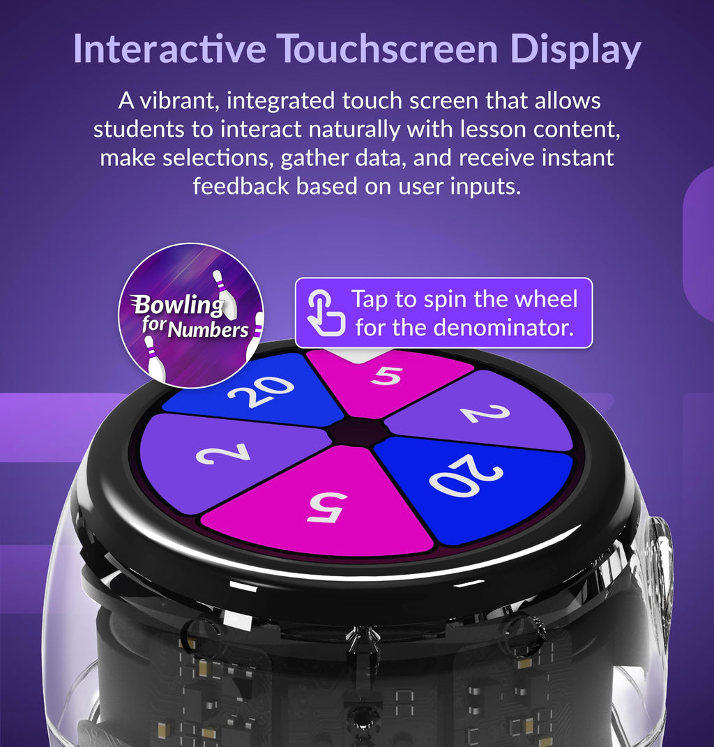 Ozobot Ari Entry Kit | Interactive Learning Robot with Touch Screen, ToF Sensor, Accelerometer, Gyroscope, and AI Integration | Hands-On STEM Education for Classrooms and Homeschool