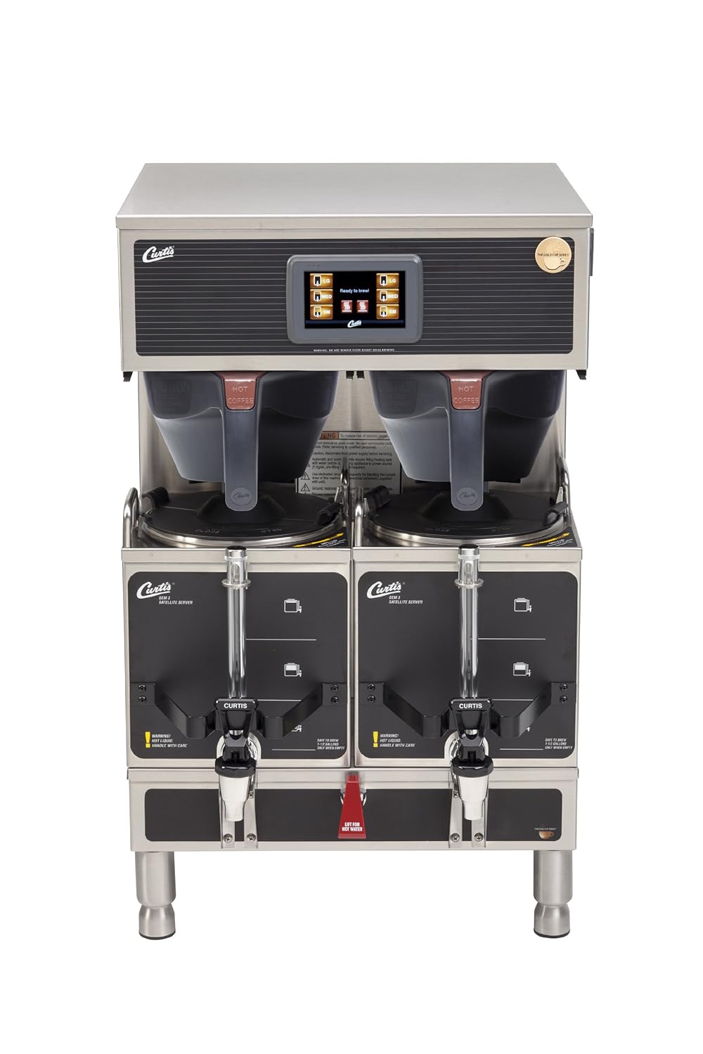Wilbur Curtis G4 Gemini Twin Coffee Brewer,1.5 Gal. - Commercial Coffee Brewer - G4GEMT10A1000 (Each)