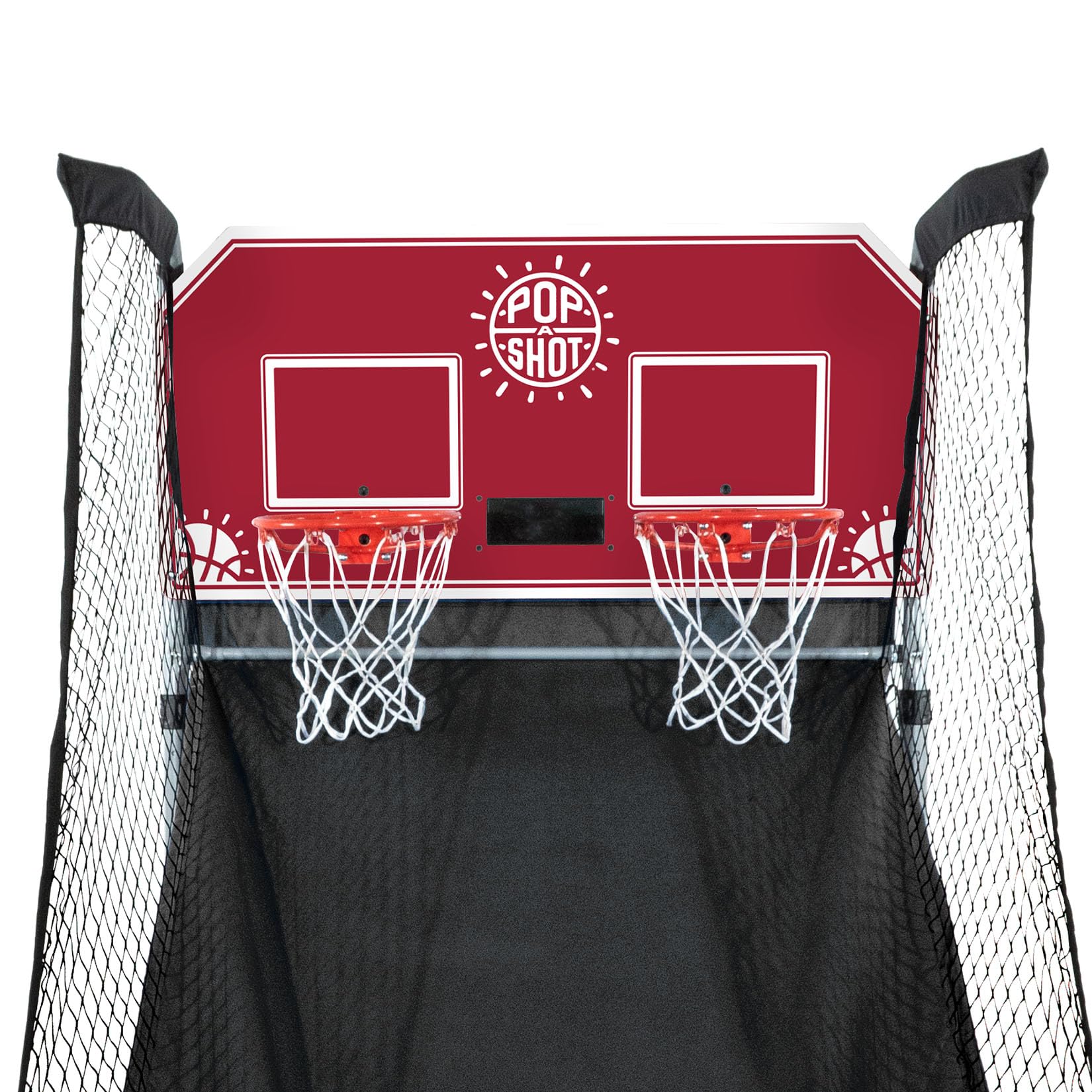 Pop-A-Shot - Home Dual Shot | Arcade Basketball Game for Home | Sensor Scoring Hoop, 16 Game Modes, 7 Balls | Foldable for Easy Storage | Fun for All Players