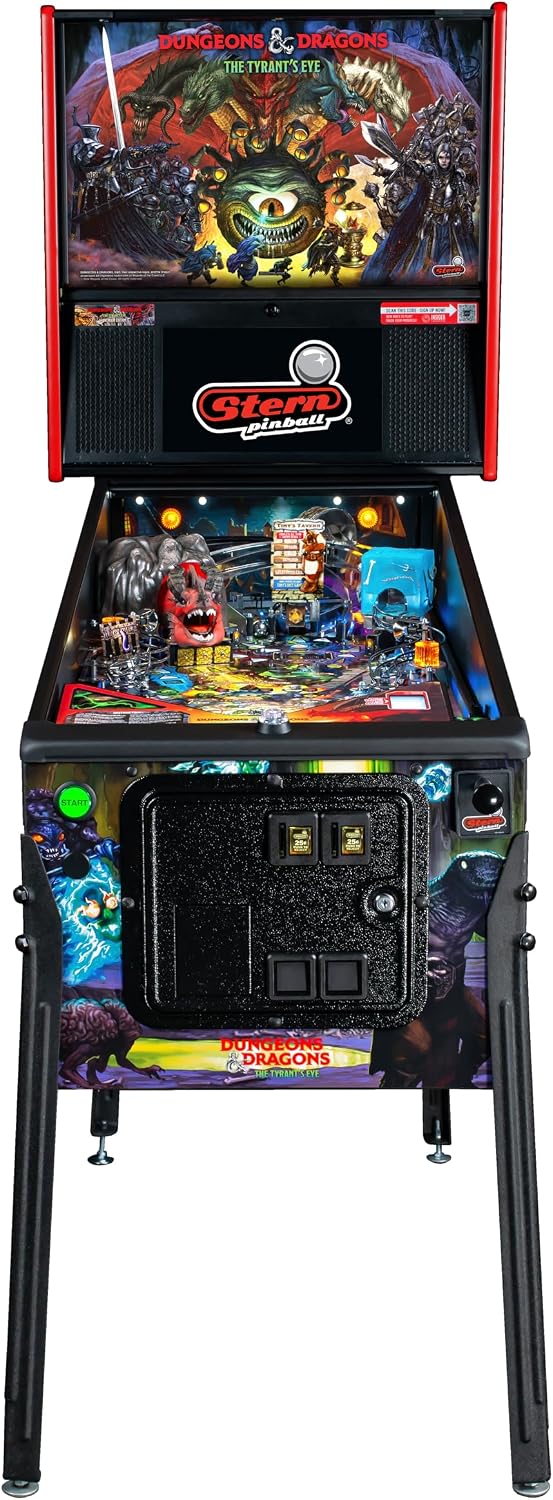 Stern Pinball Dungeons & Dragons with Insider Connected, Premium Edition Arcade Pinball Machine