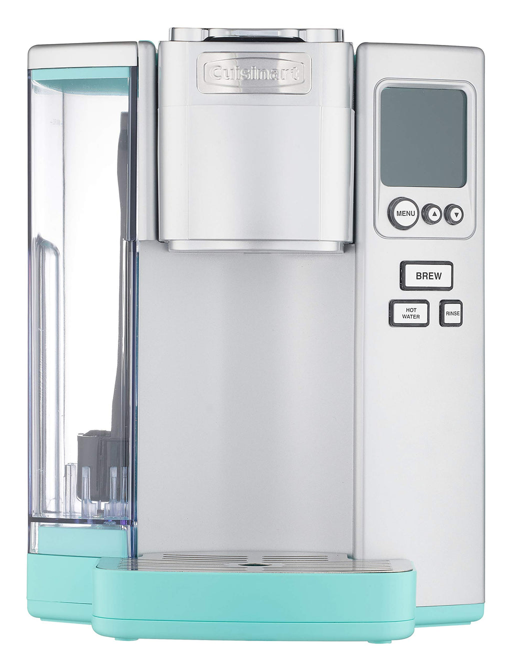 Cuisinart Coffee Maker, Single Serve 72-Ounce Reservoir Pod Coffee Machine, Programmable Brewing & Hot Water Dispenser, 5 Cup-Size Settings, Stainless Steel, SS-10P1, Silver