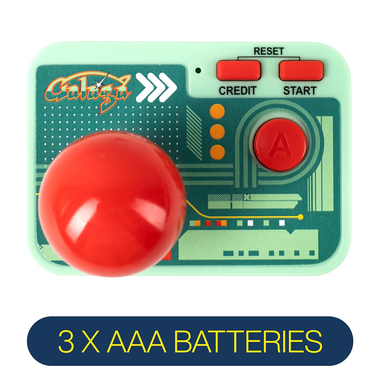Galaga Plug & Play HDMI Arcade Console with TV Stick & Wireless Joystick – Classic Galaga Game On Your TV, Nostalgic Retro Gaming, Easy Setup, Ideal Gift for Gamers & Collectors.