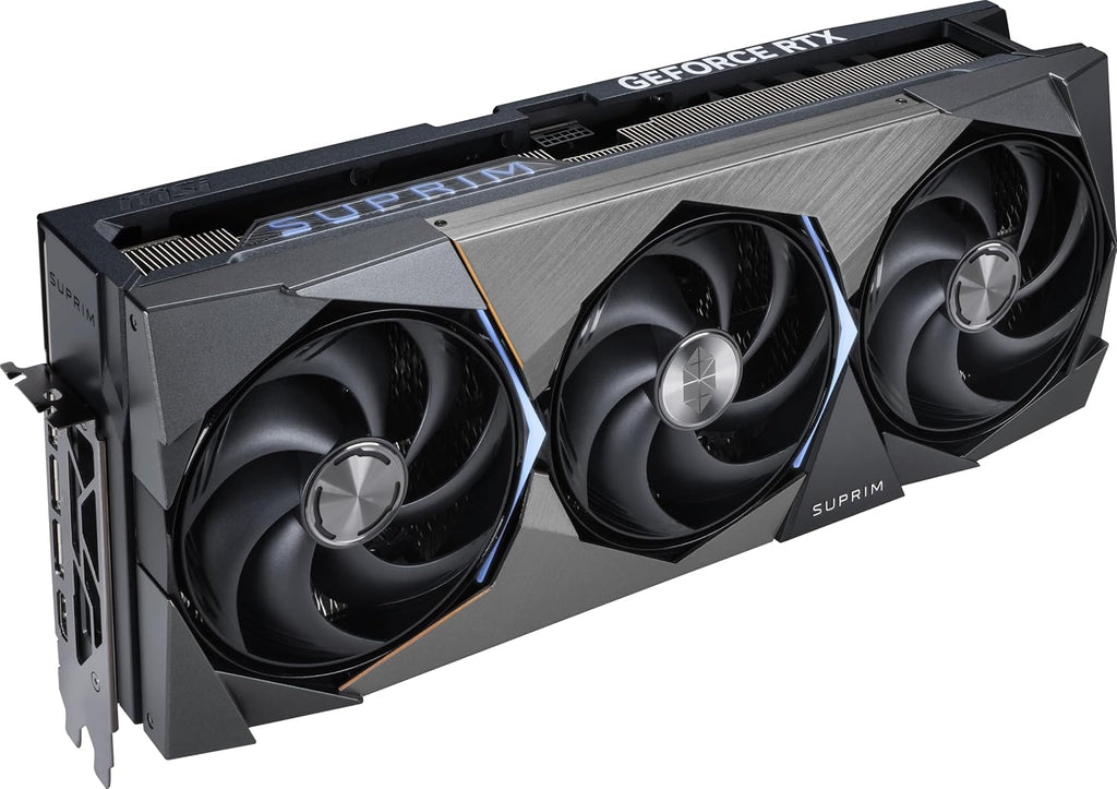 msi Gaming RTX 5080 16G SUPRIM SOC Graphics Card (16GB GDDR7, 256-bit, Extreme Performance: 2760 MHz, DisplayPort x 3 2.1a, HDMI 2.1b, NVIDIA Blackwell Architecture)