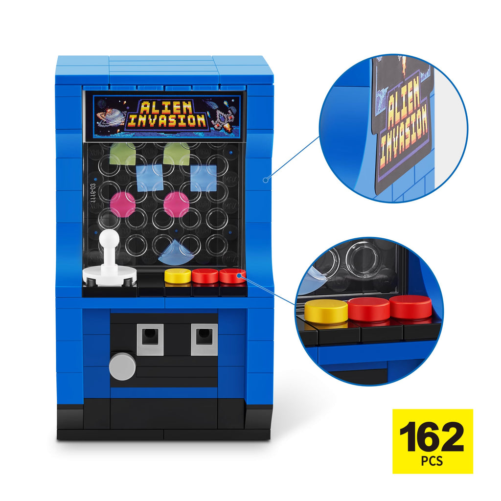 MAX Premium Retro Building Bricks (Arcade Machine) Novelty Unboxing Toy Collectible Mini's by ZURU