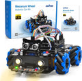 Mecanum Wheels Robot Car Kit for Arduino Mega2560 STEM Remote Controlled DIY Coding Learning & Programming Kit Omni Directional (for arduino)
