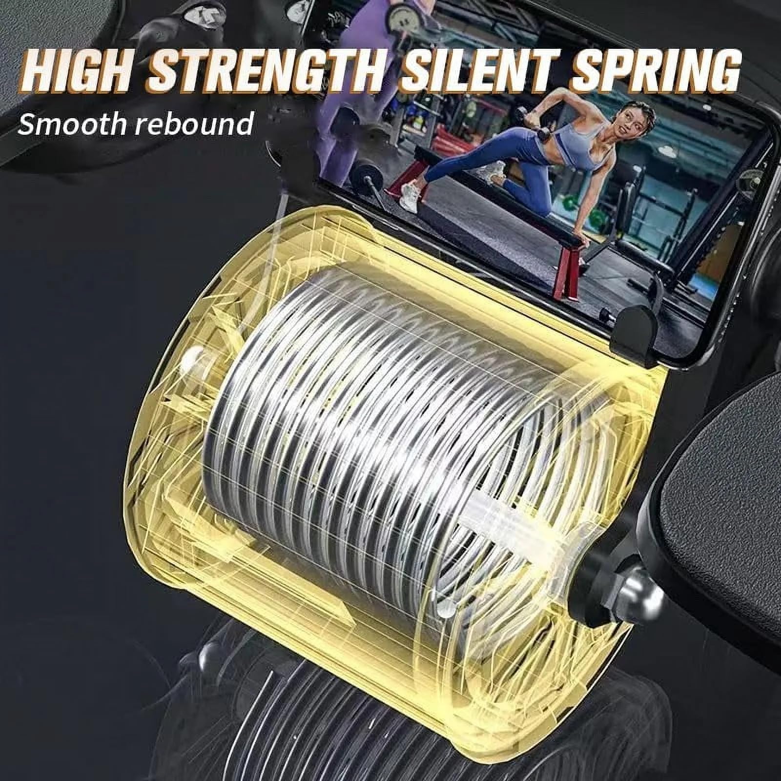 2026 Upgraded Automatic Rebound Ab Roller with Elbow Support, Dual Wide Wheel Ab Workout Equipment for Core Strength Training, Silent Ab Wheel for Beginners Men Women Home Gym Fitness