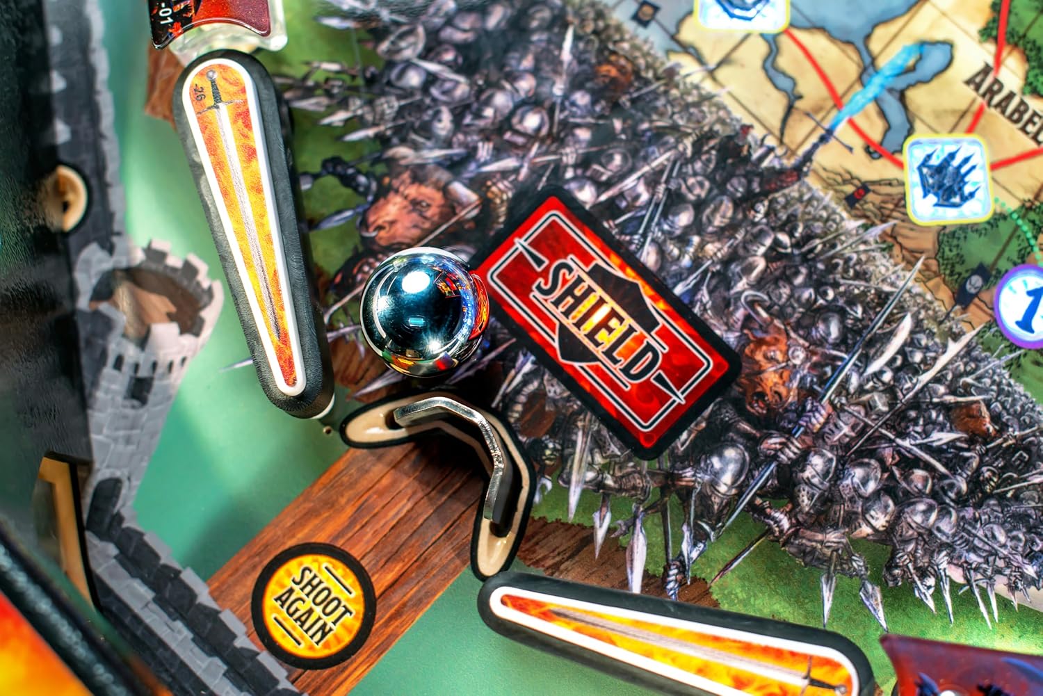 Stern Pinball Dungeons & Dragons with Insider Connected, Pro Edition Arcade Pinball Machine