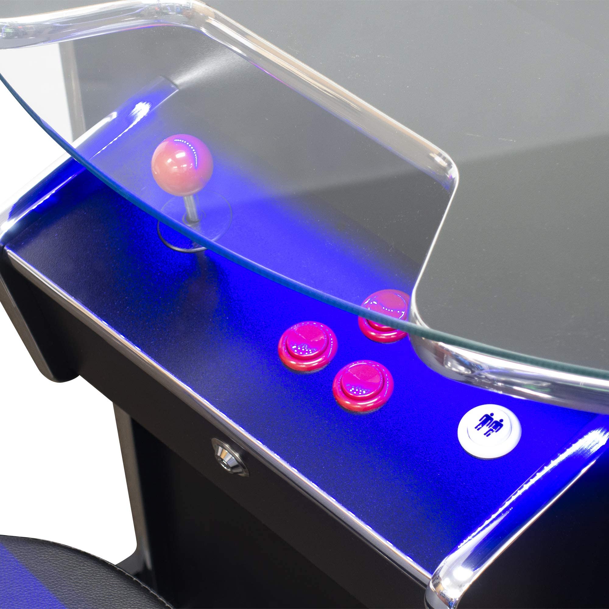 Creative Arcades Full-Size Commercial Grade Machine -Pub Style Arcade Table for 2 Player Cabinet for Home, 412 Games, Multiplayer Control Panel and Screen Size 22 inch.