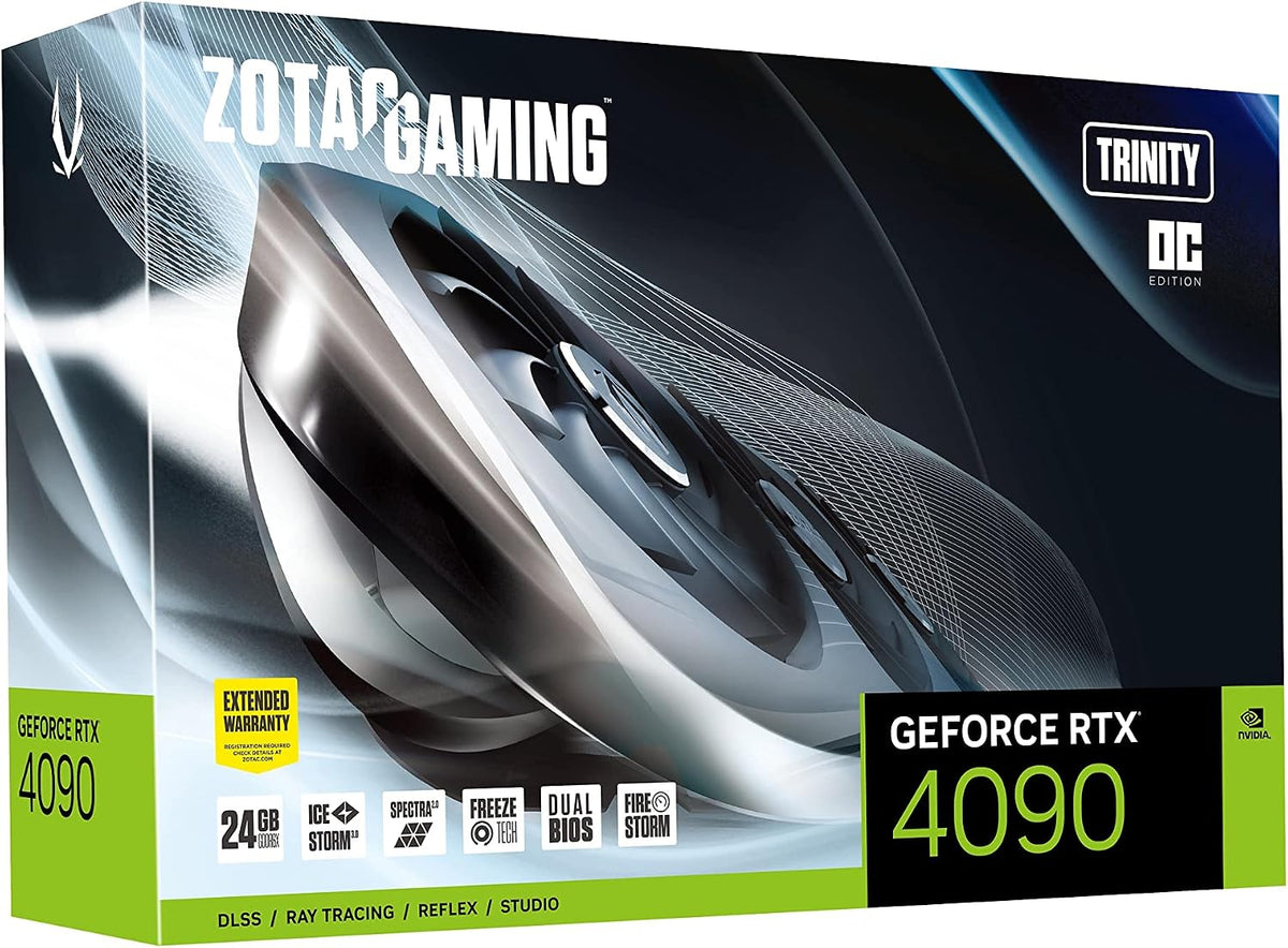 Zotac NVIDIA GeForce RTX 4090 AMP Extreme AIRO 24GB GDDR6X Gaming Graphics Card