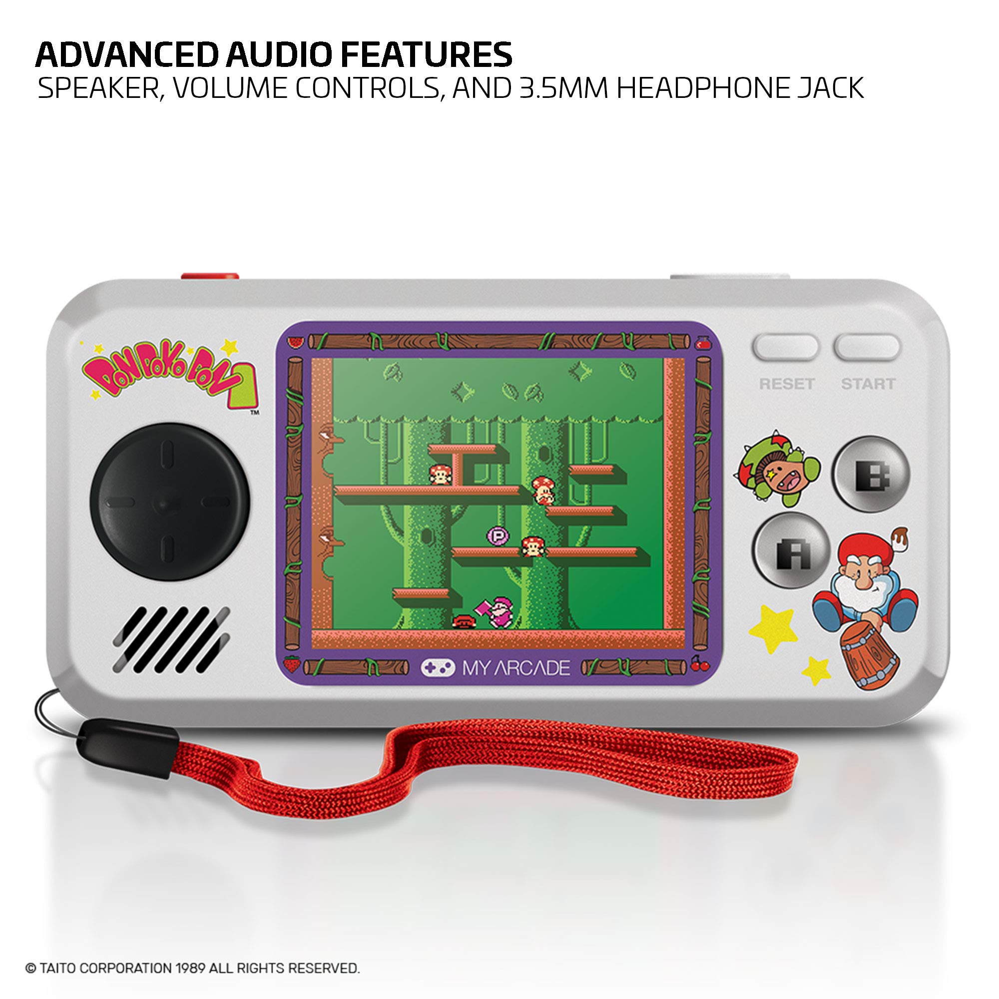 My Arcade Tetris Gamer V: Tetris Game preloaded with 200 Bonus Games, Arcade Classics, 2.5 Inch Screen