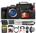 Sony Alpha a1 II Full-Frame Interchangeable Lens Mirrorless Camera (ILCE-1M2) + 64GB Memory Card + Camera Bag + Flexible Tripod + Cleaning Kit + HDMI Cable + Hand Strap + Card Wallet + More (Renewed) | For Photography & Video | Card Wallet + 64GB Memory C