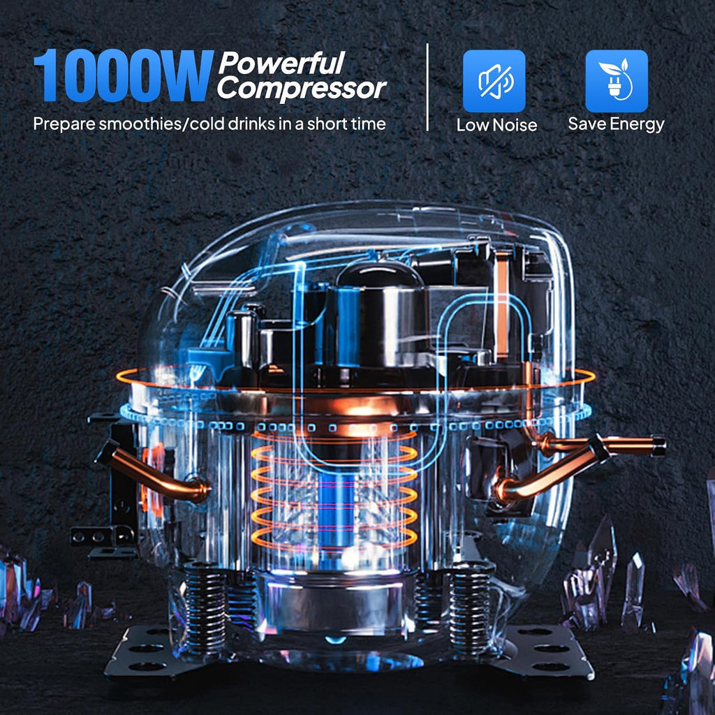 ROVSUN Margarita Machine 8 Gal/30L, 15L X 2 Tanks Slushie Machine Commercial Slushy Machine Slush and Juice Modes, Frozen Drink Maker Stainless Steel for Restaurant Bar Home Party 110V/60HZ