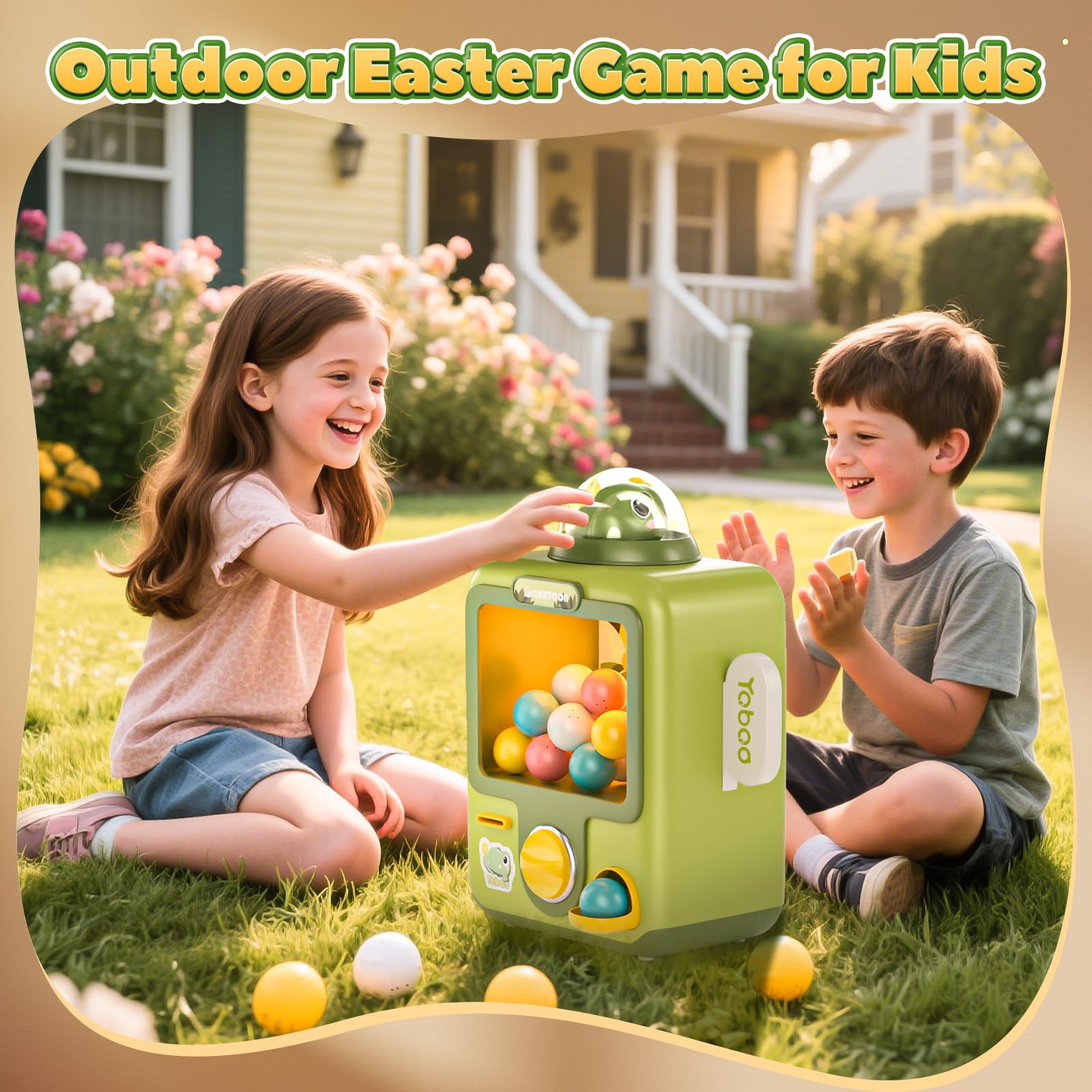 Skirfy Vending Machine Kids Toys 10 Empty Eggs Mini Vending Machine Erasers Operated Gumball Prize Machine Maker Game Claws Machine Easter Game Sensory Toys Dolls Gifts（Blue）