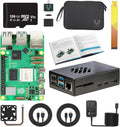 Vilros Raspberry Pi 5 Starter Kit MAX – Official 8GB RAM Pi 5 Board, 128GB Preloaded Micro SD, Case, Power Supply & Cooling – Complete Plug-and-Play Kit for Beginners & Advanced Users