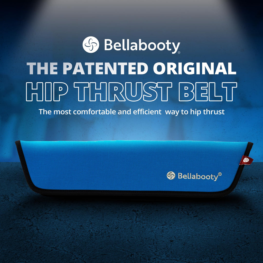 Bellabooty Premium Hip Thrust Belt - Adjustable Exercise Belt for Glutes & Squats, Hip Thrust Pad for Comfort, Versatile Gym Equipment for Home - Weightlifting Belt Support for Women
