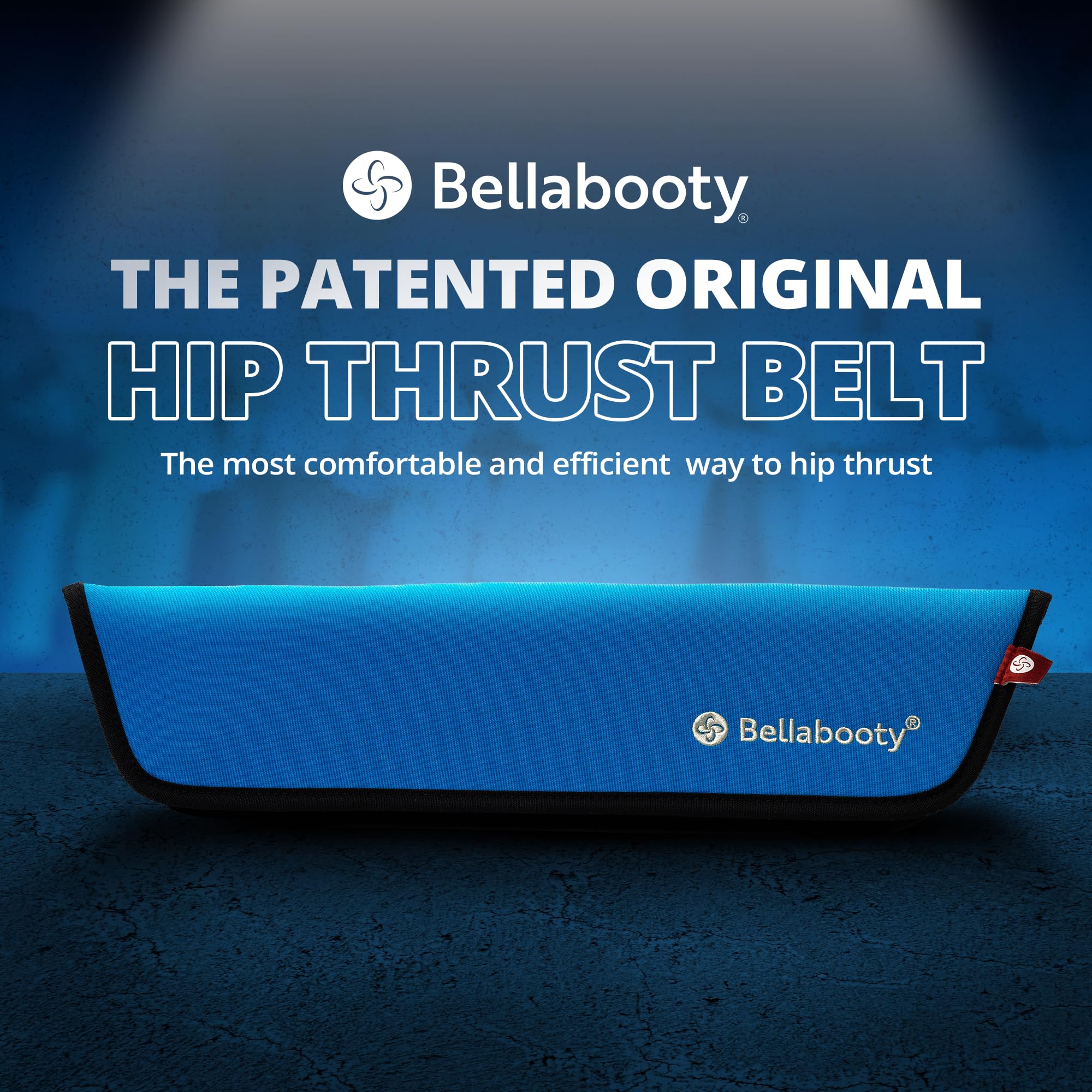Bellabooty Premium Hip Thrust Belt - Adjustable Exercise Belt for Glutes & Squats, Hip Thrust Pad for Comfort, Versatile Gym Equipment for Home - Weightlifting Belt Support for Women