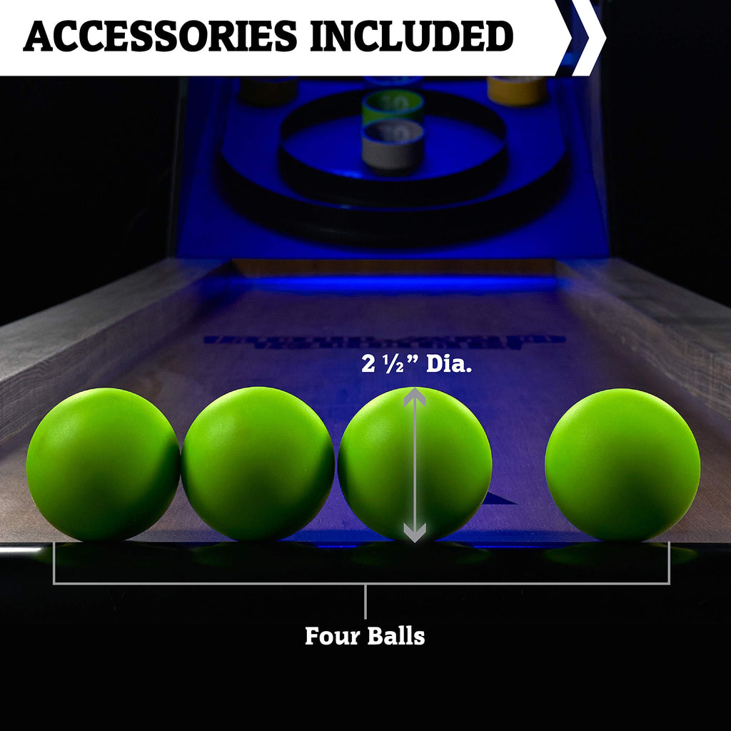 Hall of Games Roll & Score Multiple Styles Arcade Game Collection, Durable & Stylish Designs with Game Balls, Perfect for Family Game Rooms