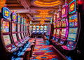 Game Room Backdrop 7x5ft Amusement Arcade Gaming Fruit Slot Machine Background for Photography Casino Las Vegas Theme Birthday Party Decor Banner Adult Photo Portrait Shoot Booth Props
